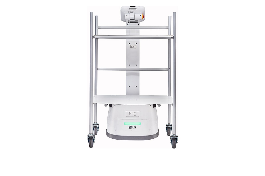 LG CLOi CarryBot that increase work efficiency, rear view, LDLAXRO10, thumbnail 2