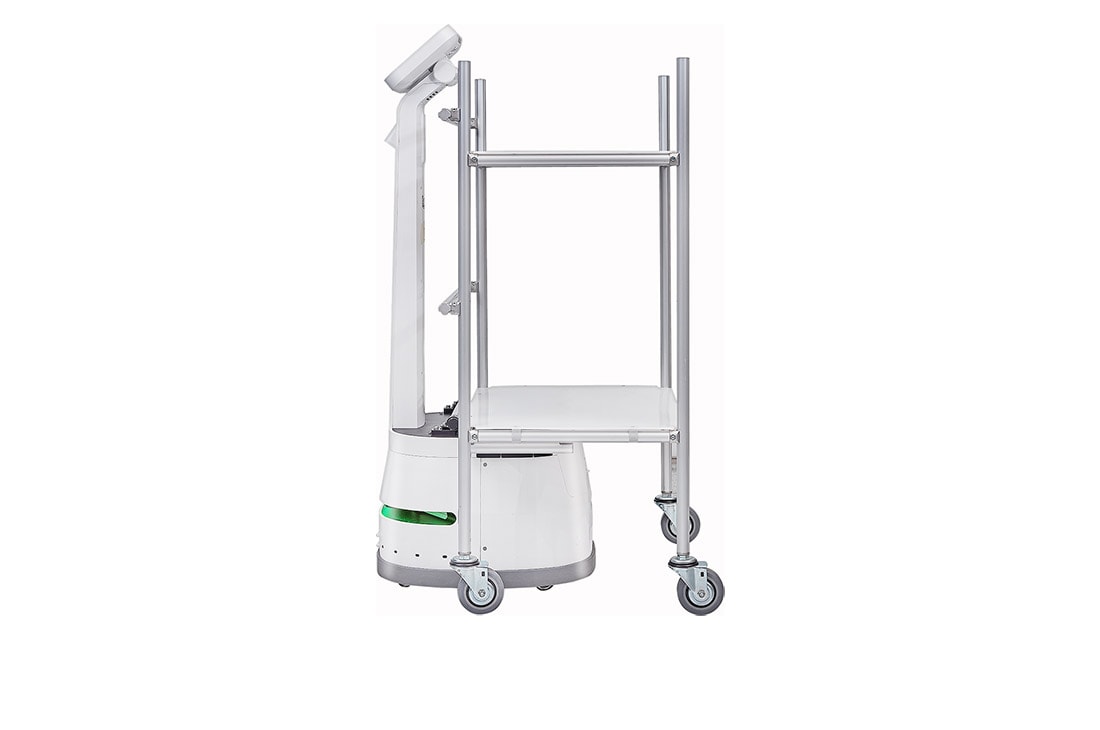 LG CLOi CarryBot that increase work efficiency, side view, LDLAXRO10, thumbnail 3