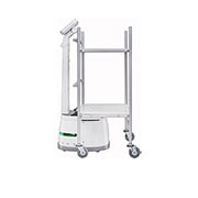 LG CLOi CarryBot that increase work efficiency, side view, LDLAXRO10, thumbnail 3