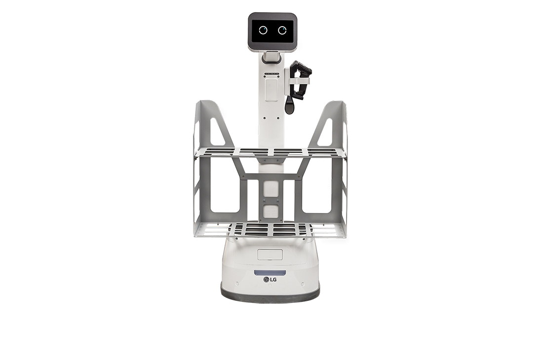 LG CLOi CarryBot that increase work efficiency, front view, LDLAXWT10