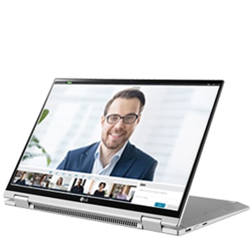 It shows the usage with stand mode.