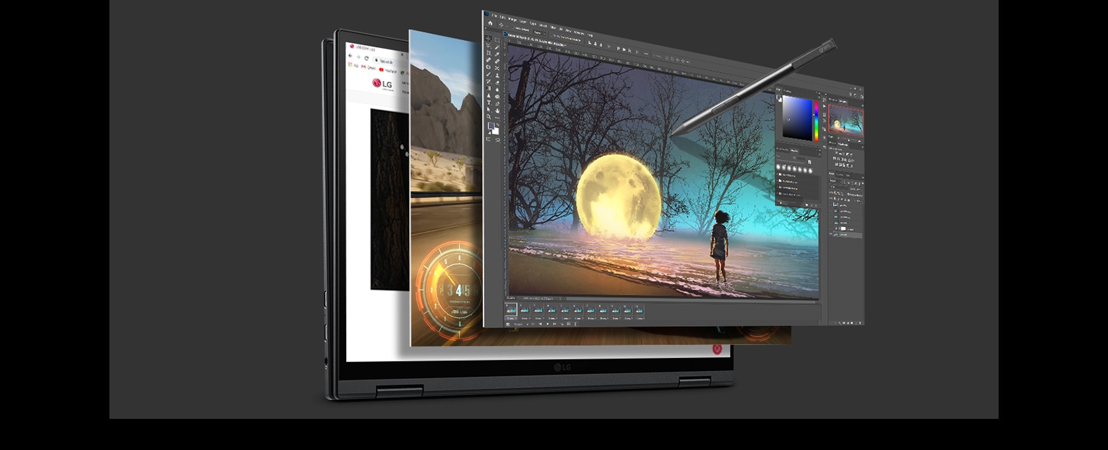 It shows that many works is under operation with gram.