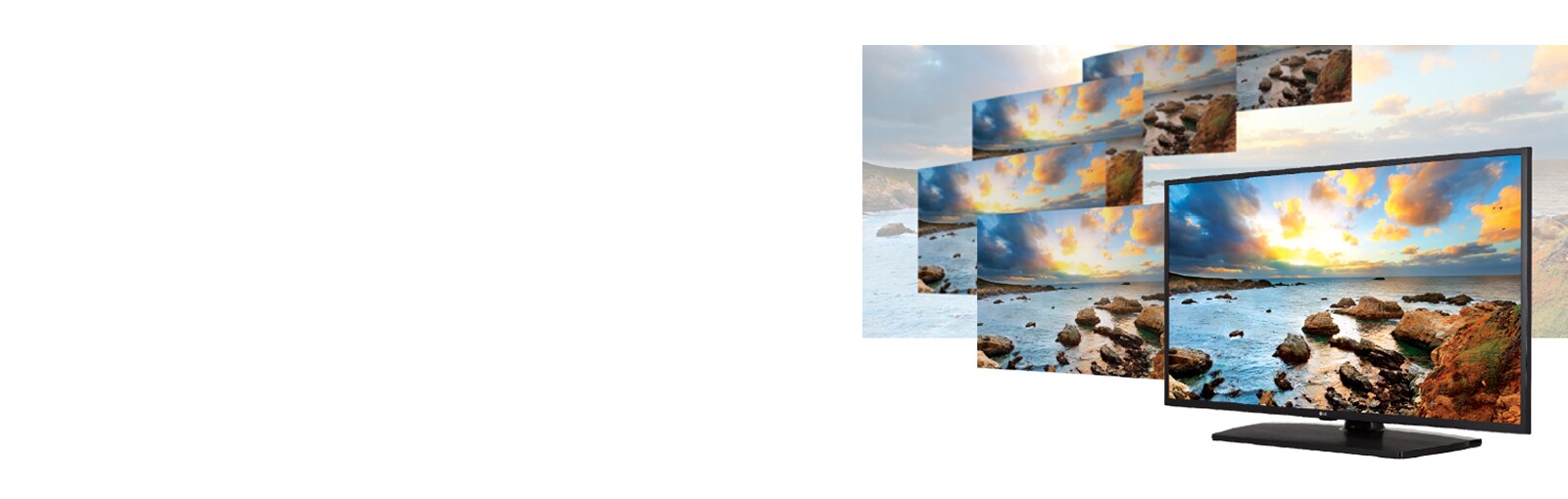 FHD content on the TV appears as though it’s upgraded to 4K UHD quality.