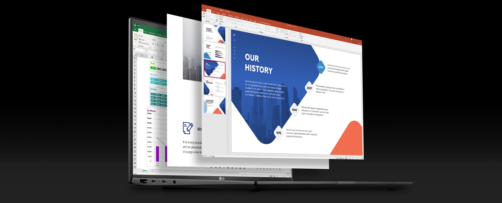 It shows that many works are under operation with gram.