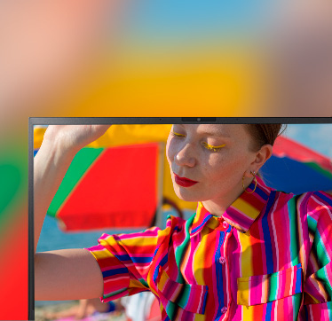 DCI-P3 99% wide color gamut.	