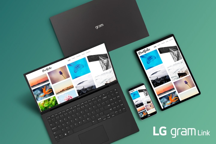LG gram Link-connect with various devices-iOS-Android.