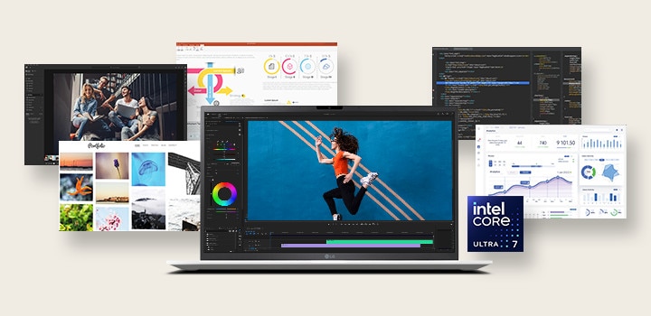 latest Intel® Core™ Ultra 7 Processor-evo certified.	