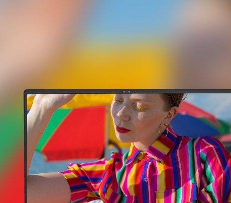 DCI-P3 100%- Accurate and rich colors	