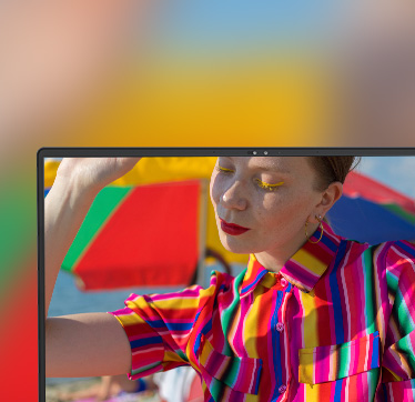 DCI-P3 100%- Accurate and rich colors	