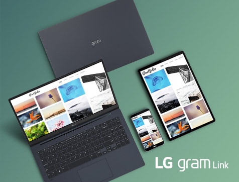 LG gram Link-connect with various devices-iOS-Android.