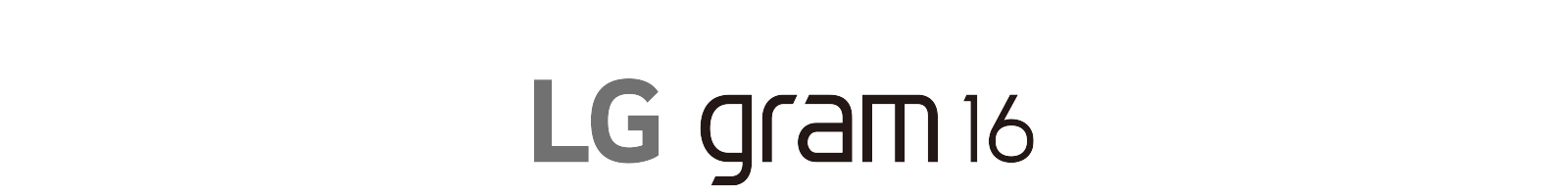 LG gram 16.	