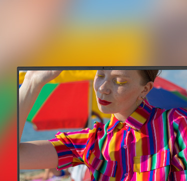 DCI-P3 99% wide color gamut.	