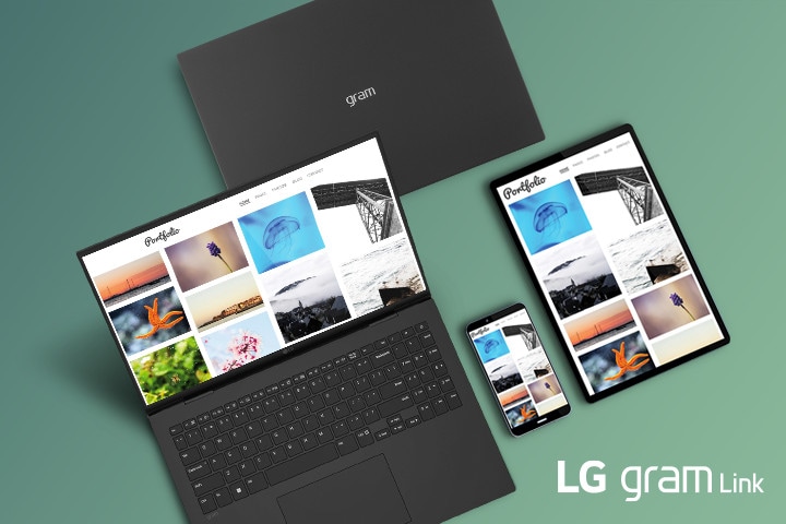 LG gram Link-connect with various devices-iOS-Android.