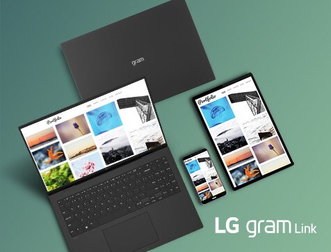 LG gram Link-connect with various devices-iOS-Android.