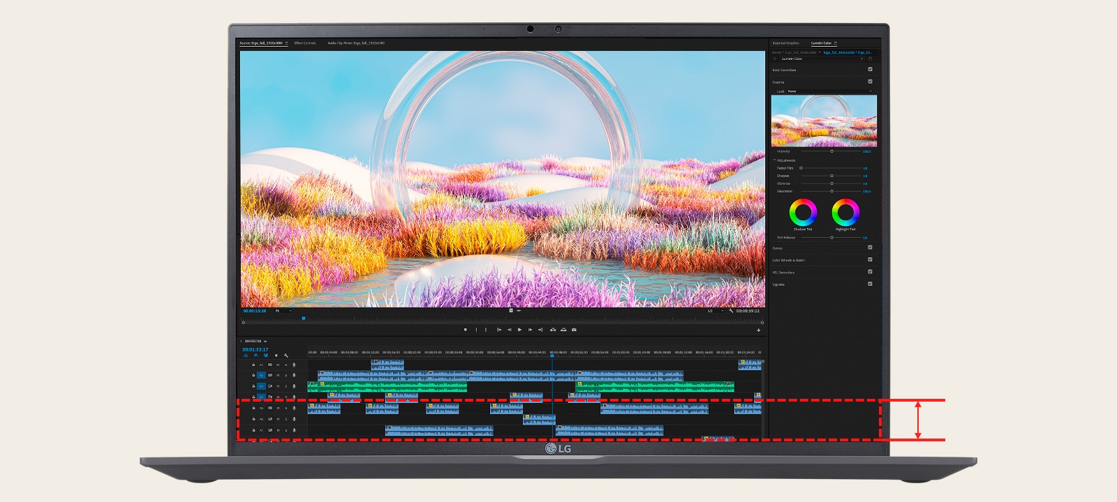 16:10 High resolution premium display.