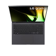 LG gram 16” | Ultra-lightweight | 16:10 Anti-glare IPS display | Intel® Core™ Ultra 7 Processor, Top view and cover open, 16Z90S, thumbnail 15