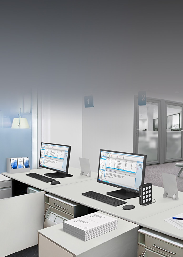 The digital showroom where the thin and zero clients can be found