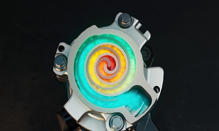 An image of a simulation of compression