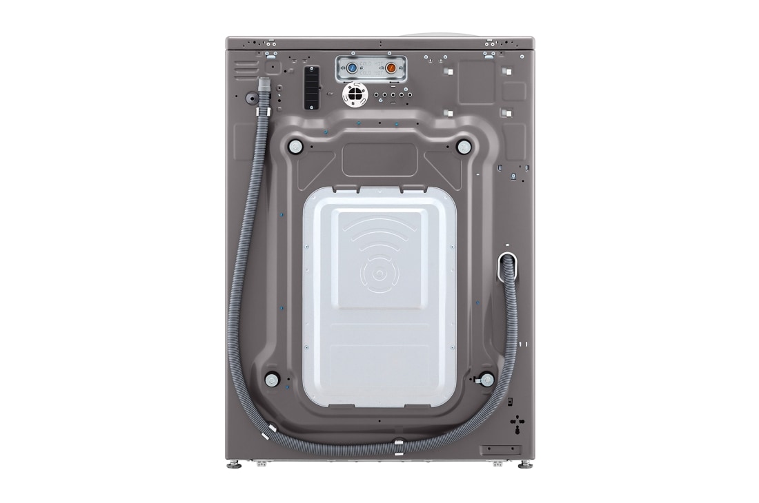 LG 5.2 cu.ft Ultra Capacity Front load Washer, Back view, TITAN WASHER, thumbnail 8