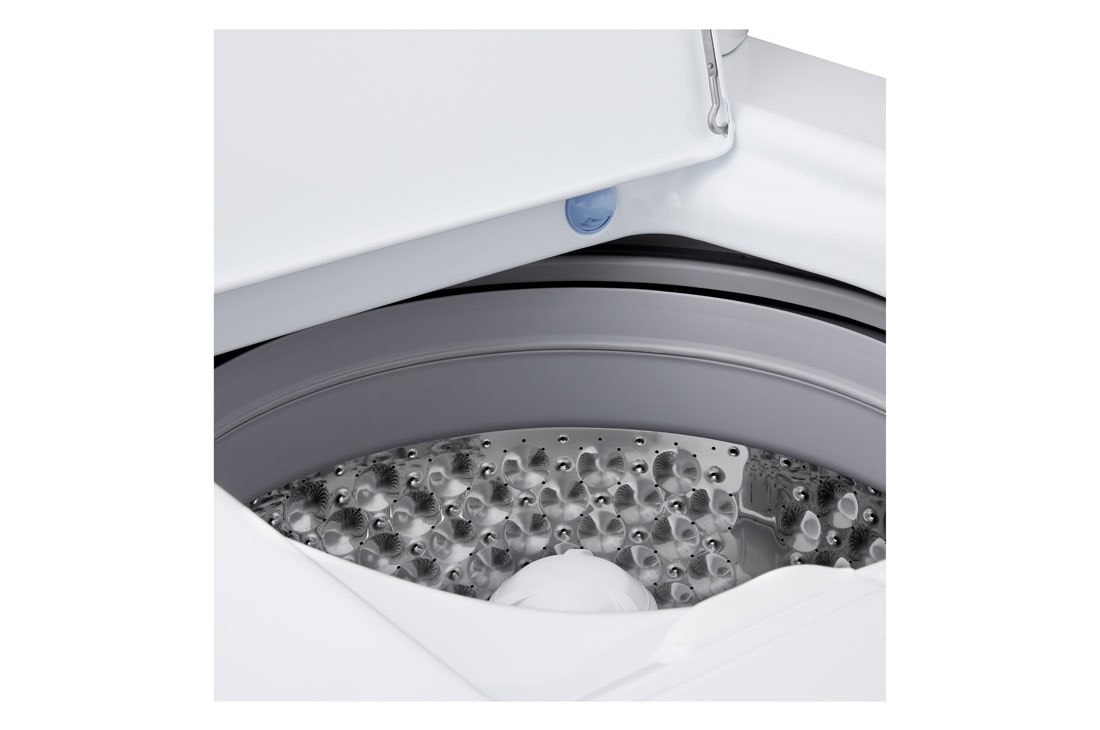 LG 3.65 cu.ft Large Capacity Top load Washer, washer drum top view, TOP LOAD WASHER, thumbnail 15