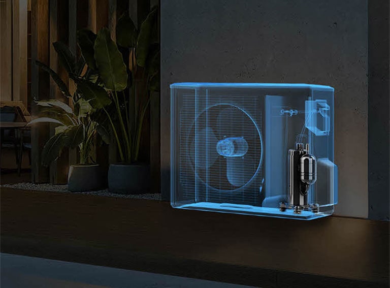 LG Compressor and motor in Air Conditioning Solutions KV