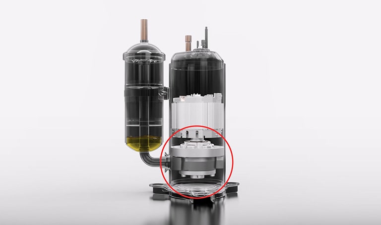 oil is accumulated in the accumulator