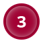 An icon of number three
