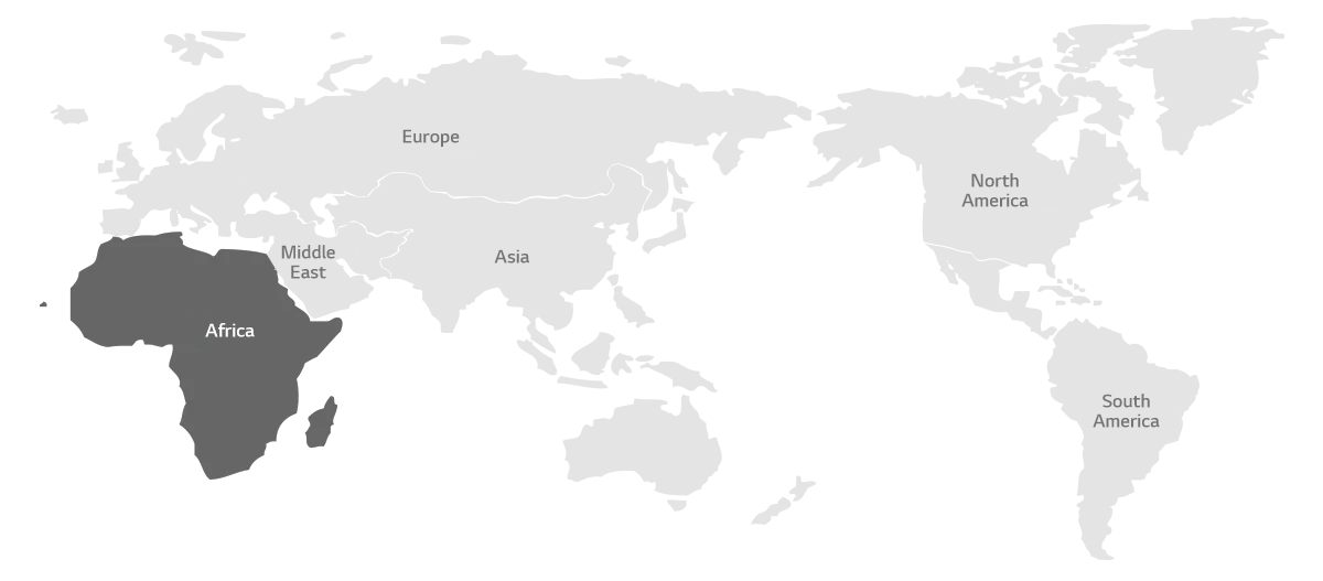 Global Service Network Map