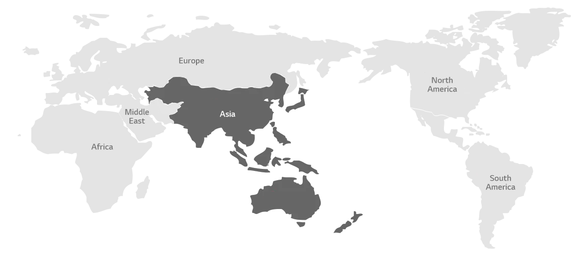 Global Service Network Map