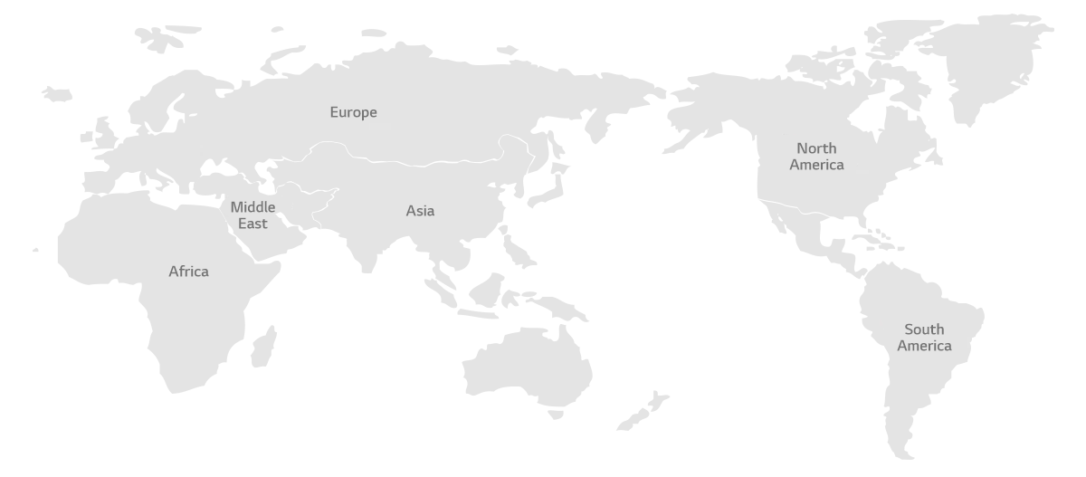 Global Service Network Map