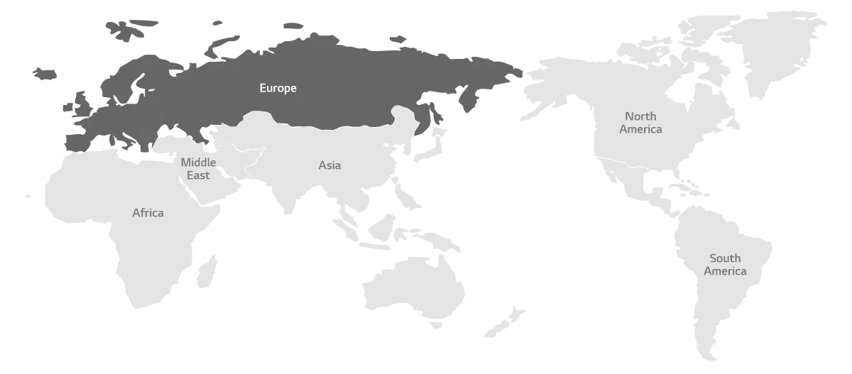 Global Service Network Map