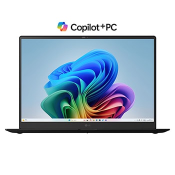 Front view with Copilot+ Bloom Wallpaper1