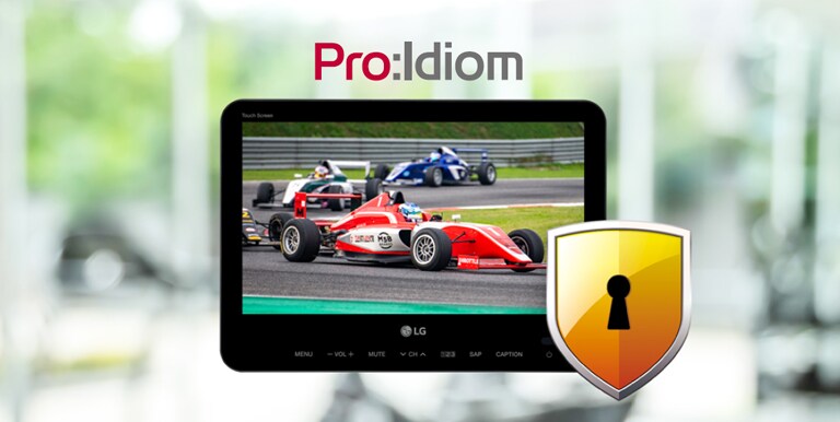 Through Pro:Idiom, LN766F stably shows content.