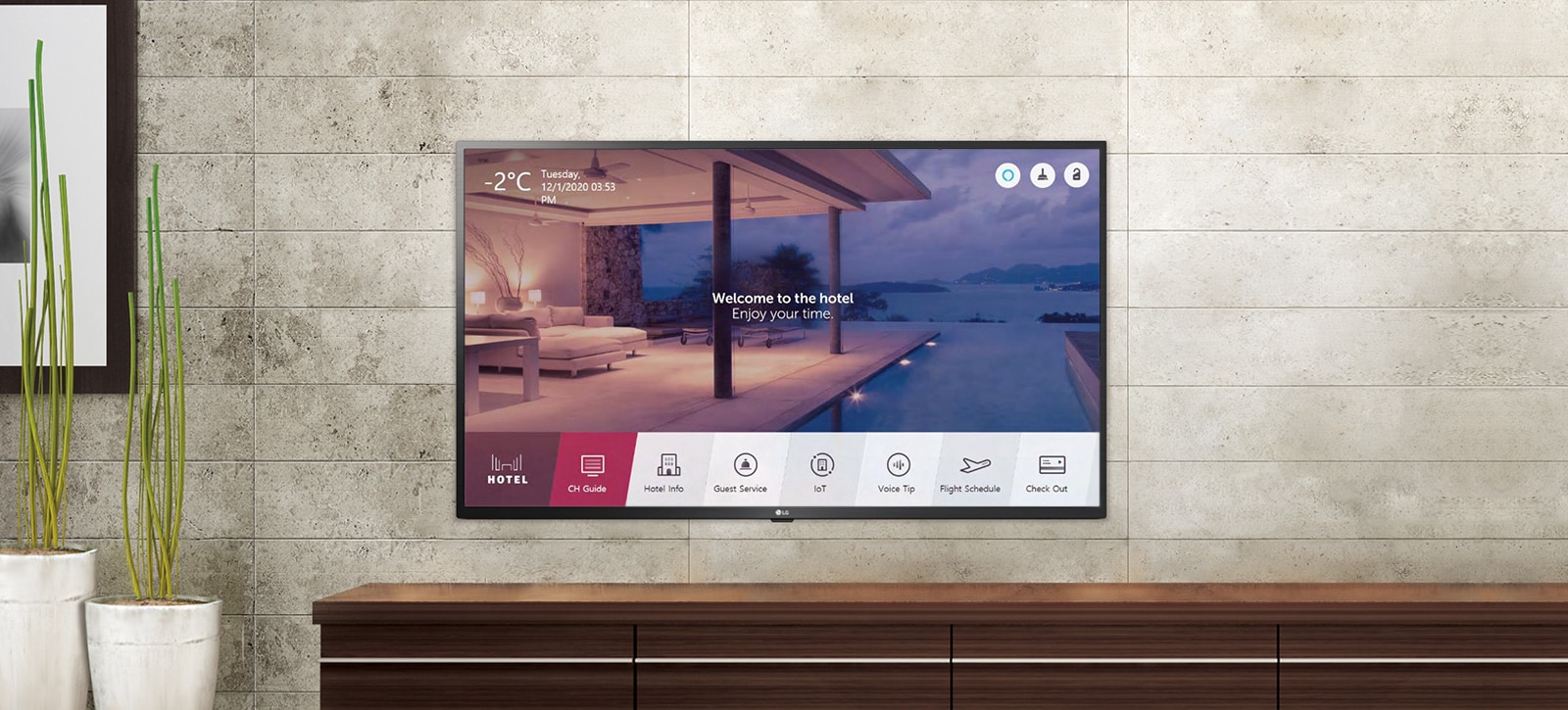 4K UHD Hospitality TV