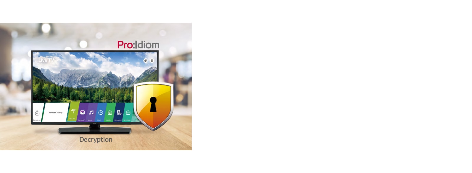 Pro:Idiom for protect HDTV and other high-value digital content.