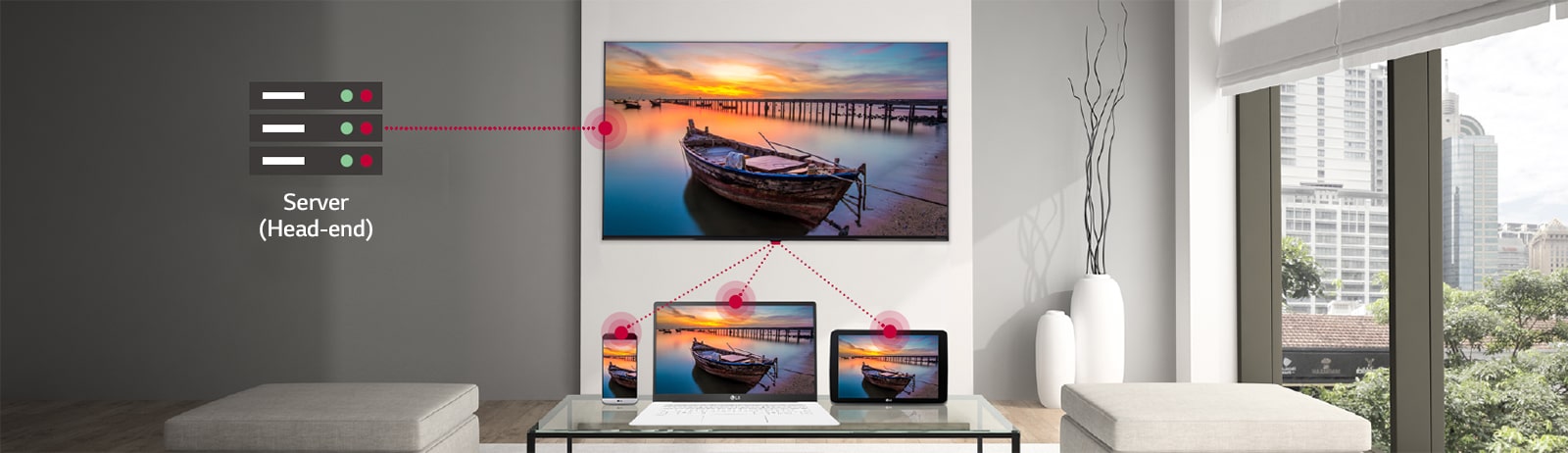 A TV is featuring SoftAP, which is a "virtual" Wi-Fi feature, to other devices.