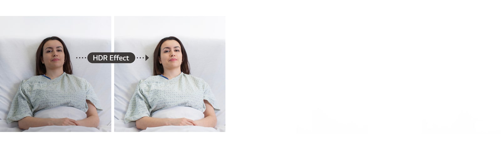 The LG Smart Cam Pro's HDR effect makes a face bright even when there’s a backlight.