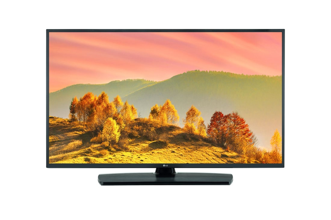 LG Essential Commercial TV, Front view with infill image, 43UN570H (NA)