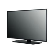 LG Essential Commercial TV, -45 degree side view, 43UN570H (NA), thumbnail 3