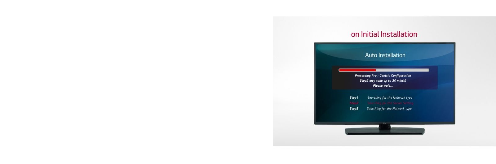 The user is installing via the EzManager's automatic installation function.