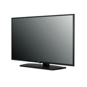 LG Essential Commercial TV, -45 degree side view, 43UN560H, thumbnail 3