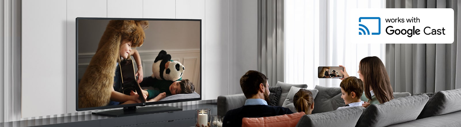 Hotel guests are using Google Cast to pair a smartphone with the in-room TV to access content.