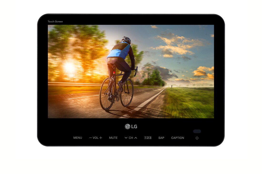 LG Smart Touch Screen TV, Front view with infill image, 15LN766F (NA)