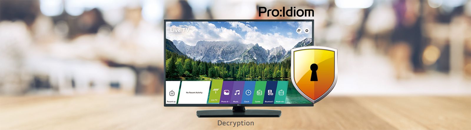 Pro:Idiom for protect HDTV and other high-value digital content.