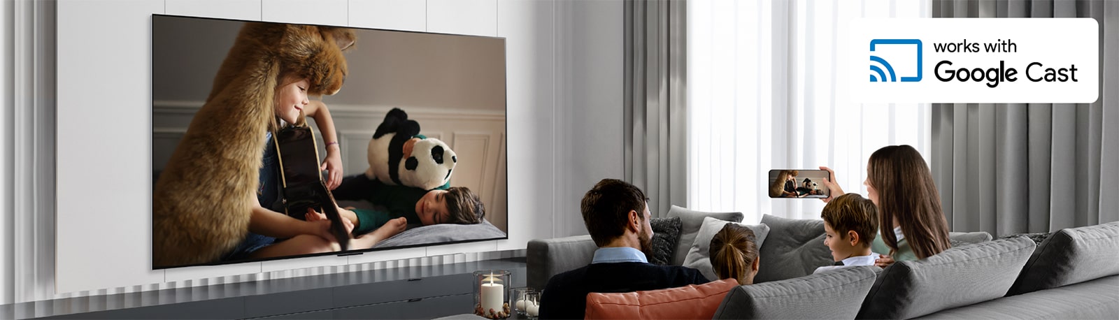 Hotel guests are using Google Cast to pair a smartphone with the in-room TV to access content.