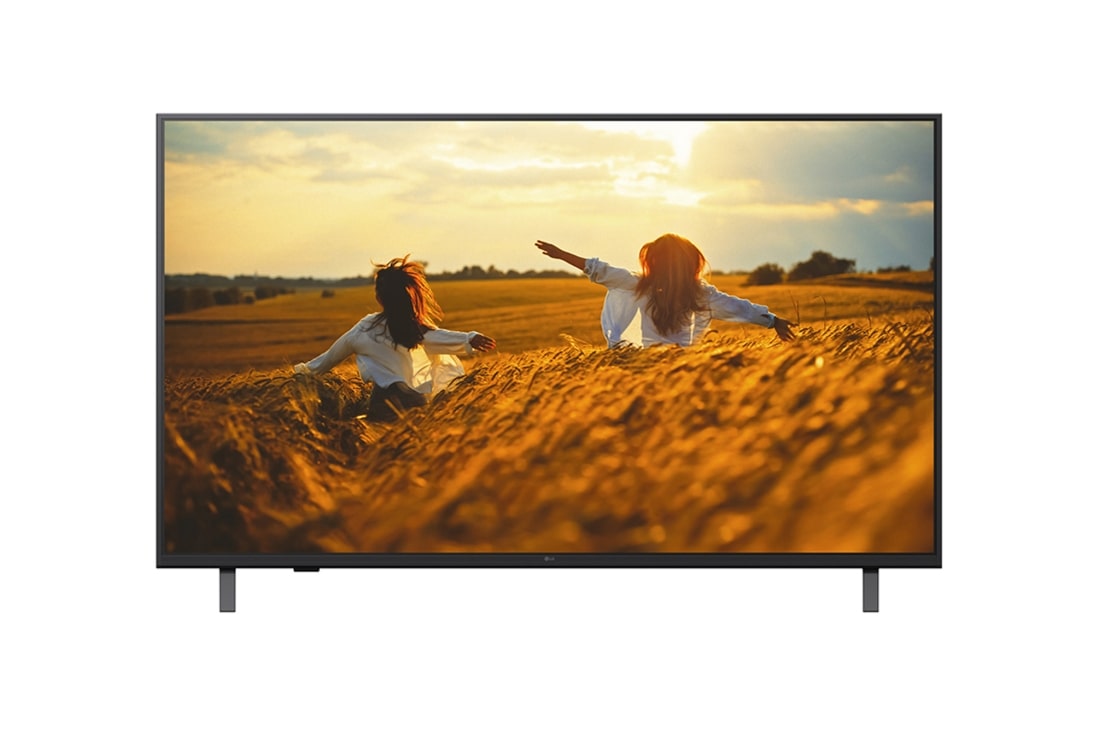 LG 4K UHD Hotel TV with Pro:Centric Solutions, Front view with infill image, 55UK660H (NA)