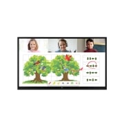 LG Interactive Digital Board, Front view with infill image, 65TR3BF-B, thumbnail 1