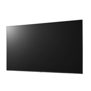 LG UHD Standard Signage, -15 degree side view, 65UL3J-E, thumbnail 3