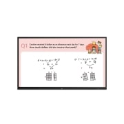 LG 65'' UHD IR-Type Touch Interactive Digital Board, 65TR3DJ, thumbnail 1