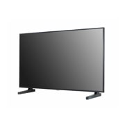 LG New High Haze UHD Standard Signage, -45 degree side view with stand, 55UH5J-H, thumbnail 9